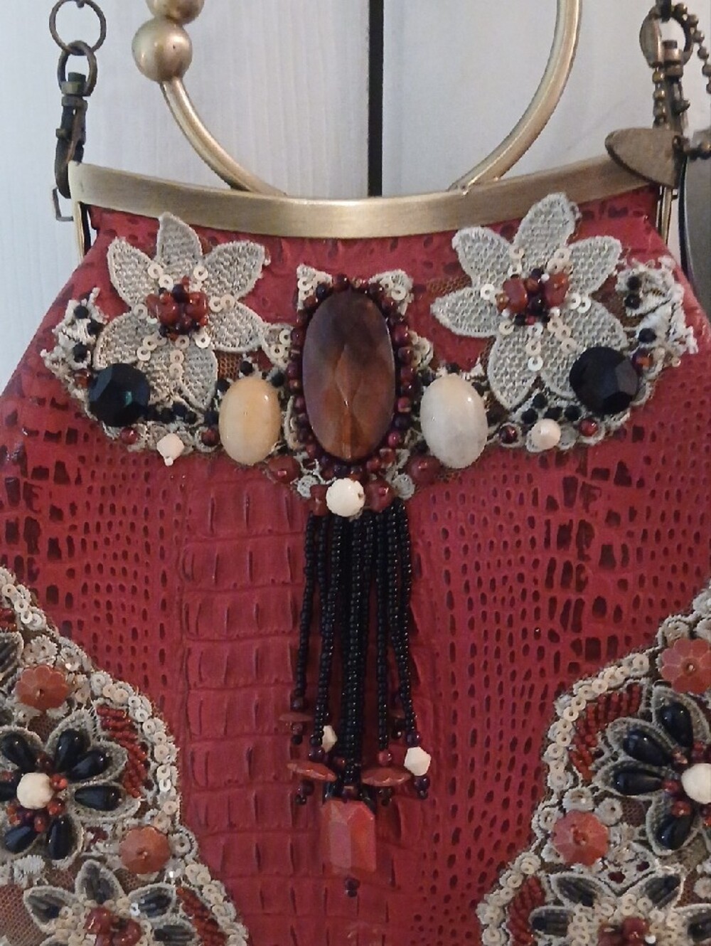 Mary Frances "Cherry Cupcake" Purse - Picture 5 of 13
